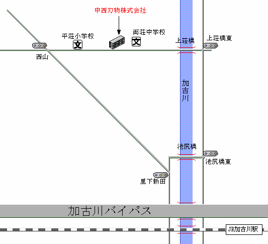 簡易アクセスマップ